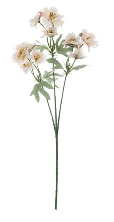 VARA FLOR DECORATIVA BEIGE