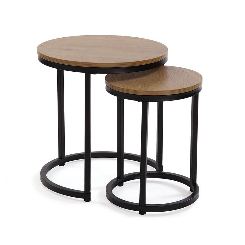 2 MESAS AUXILIARES MEGAN