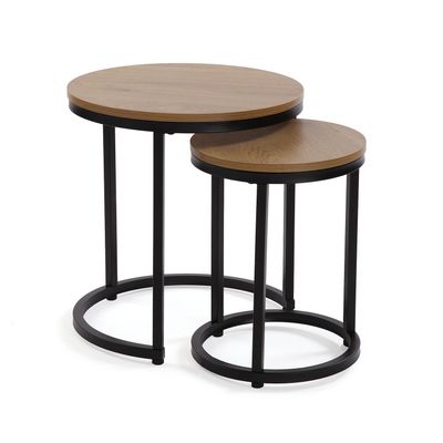 2 MESAS AUXILIARES MEGAN