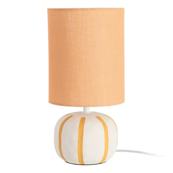 LAMPARA DE MESA MOSTAZA