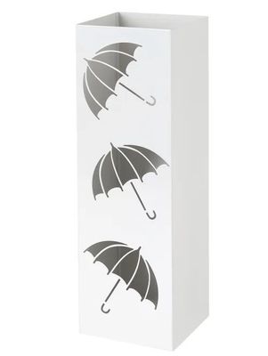 PARAGÜERO METAL BLANCO