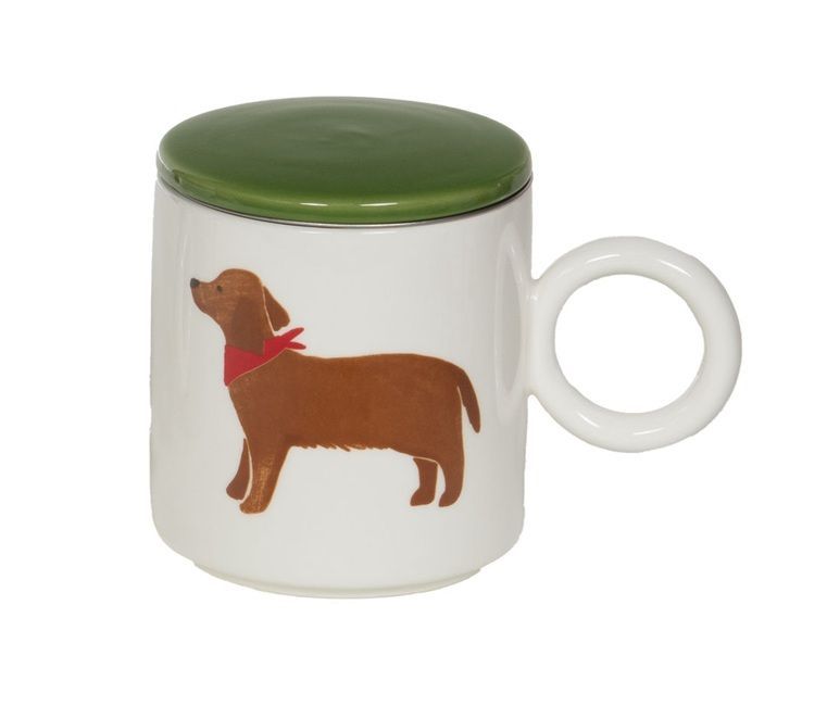 TAZA FILTRO PERRO TAPA VERDE