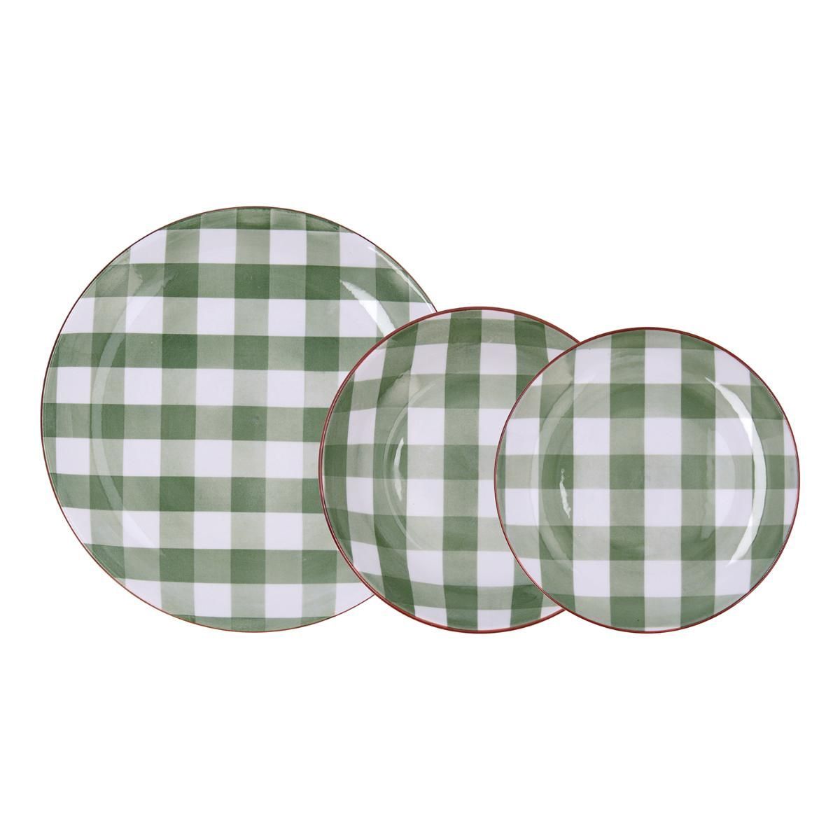 VAJILLA VEGA CUADROS