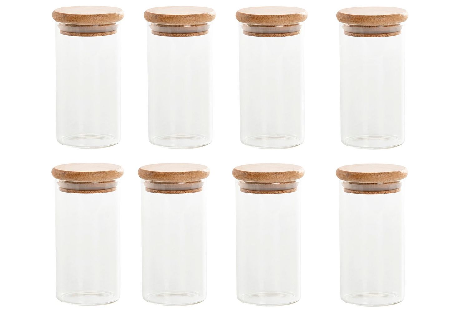 ESPECIERO SET 8 CRISTAL BAMBU