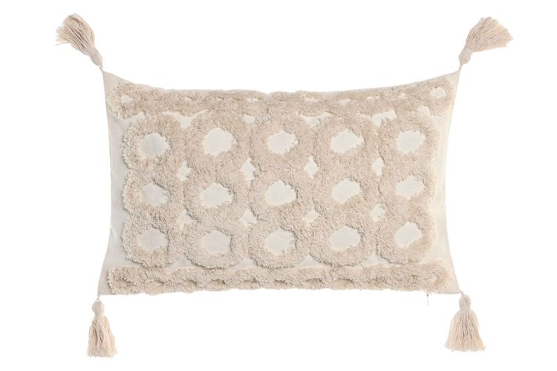 COJIN CON APLICACIONES CRUDO 50X30