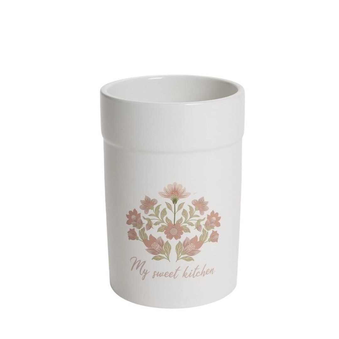 BOTE PARA UTENSILIOS FLORES