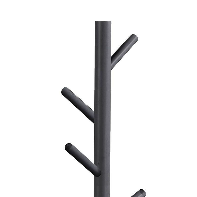 PERCHERO DE PIE NEGRO