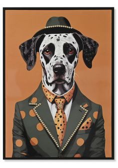 CUADRO PERRO DALMATA