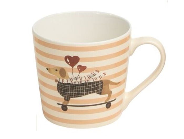 TAZA PERRO SALCHICA PATINETE