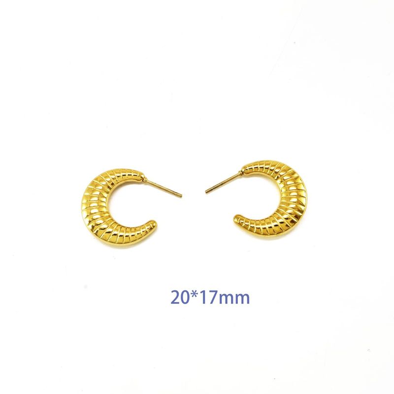 PENDIENTES SEMIARO DORADOS