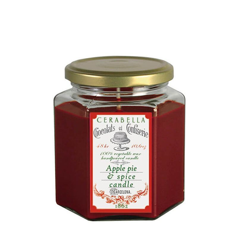 CERABELLA VELA ARTESANA DE SOJA - APPLE PIE & SPICE CANDLE