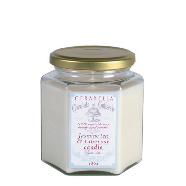 CERABELLA VELA ARTESANA DE SOJA - JASMINE TEA & TUBEROSE CANDLE