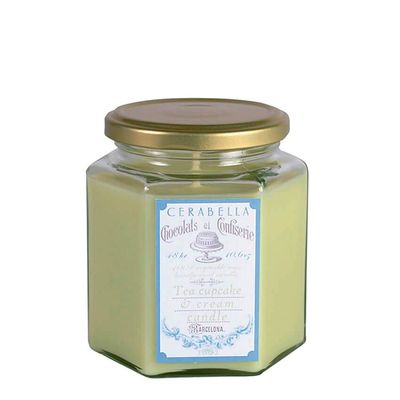 CERABELLA VELA ARTESANA DE SOJA - TEA CUPCAKE& CREAM CANDLE