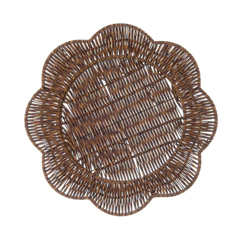 PLATO FLOR DECORATIVO