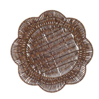 PLATO FLOR DECORATIVO