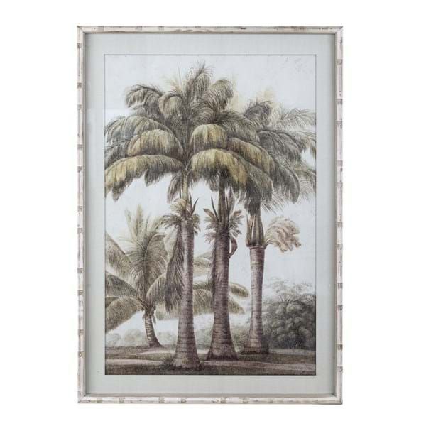 CUADRO PALMERAS ENMARCADO