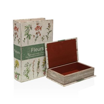 SET 2 LIBROS ALMACENAJE FLORES