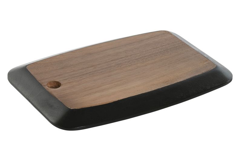 TABLA CORTAR ACACIA PIZARRA NEGRO