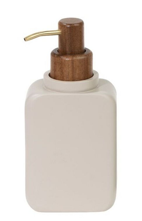DISPENSADOR JABON BOIS & TERRE CREMA