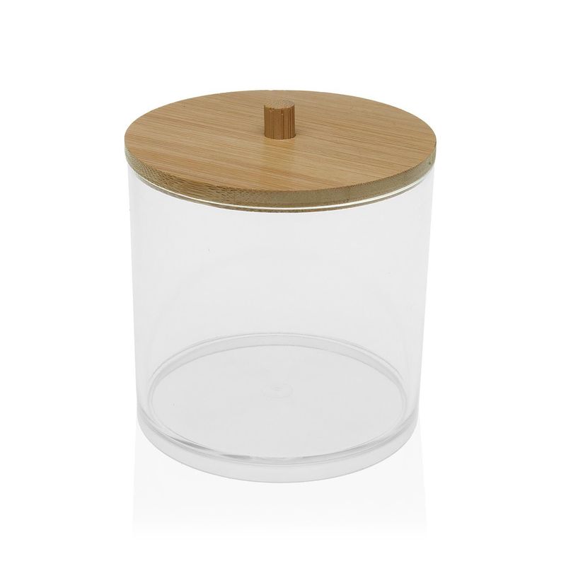 CAJA REDONDA TAPA BAMBU