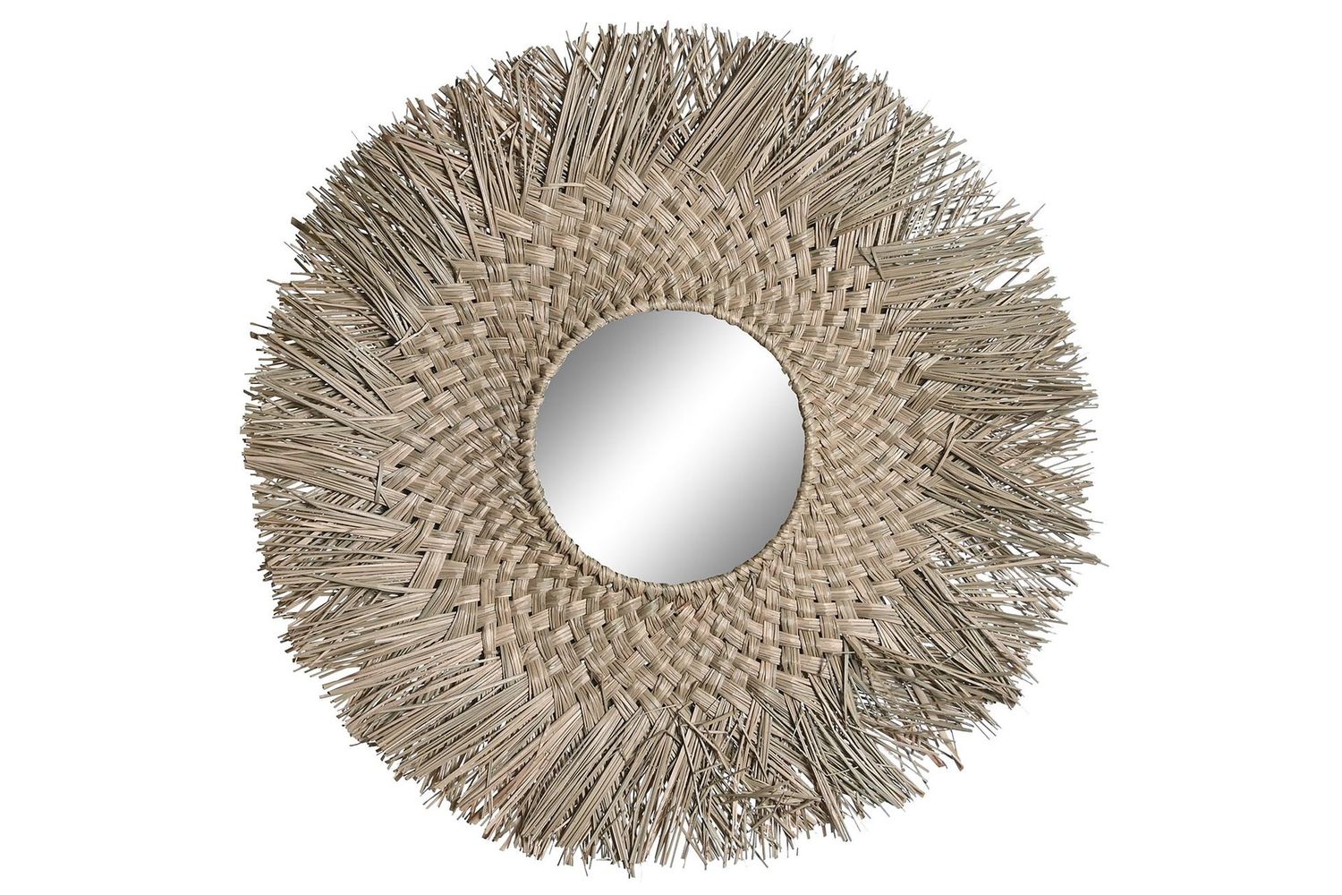 ESPEJO SEAGRASS 60CM NATURAL