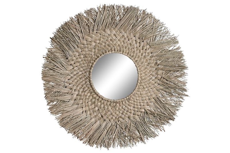 ESPEJO SEAGRASS 60CM NATURAL