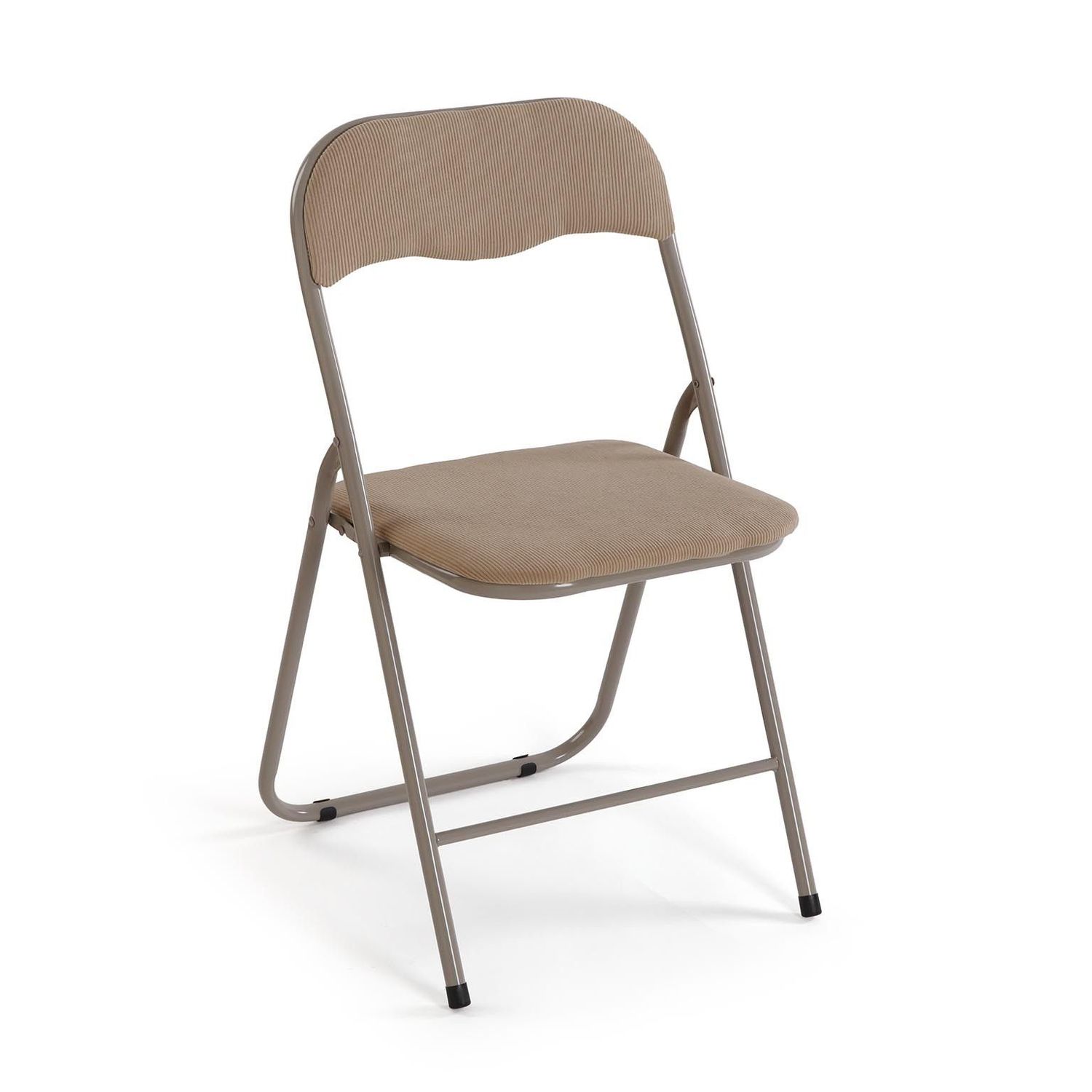 SILLA PLEGABLE LIRA CORDUROY BEIGE