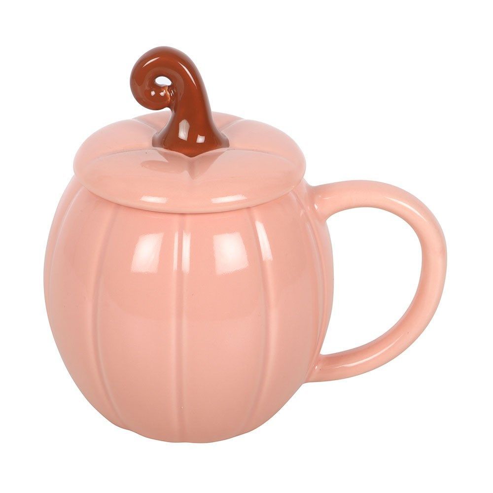 TAZA ROSA CALABAZA CON TAPA TAZA ROSA CALABAZA CON TAPA