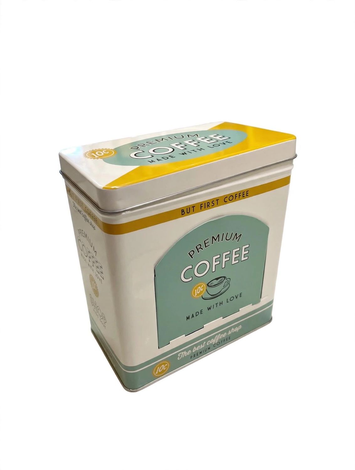 CAJA CAFÉ PARA CAPSULAS VERDE