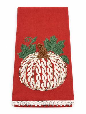 PAÑO CALABAZA ABALORIOS