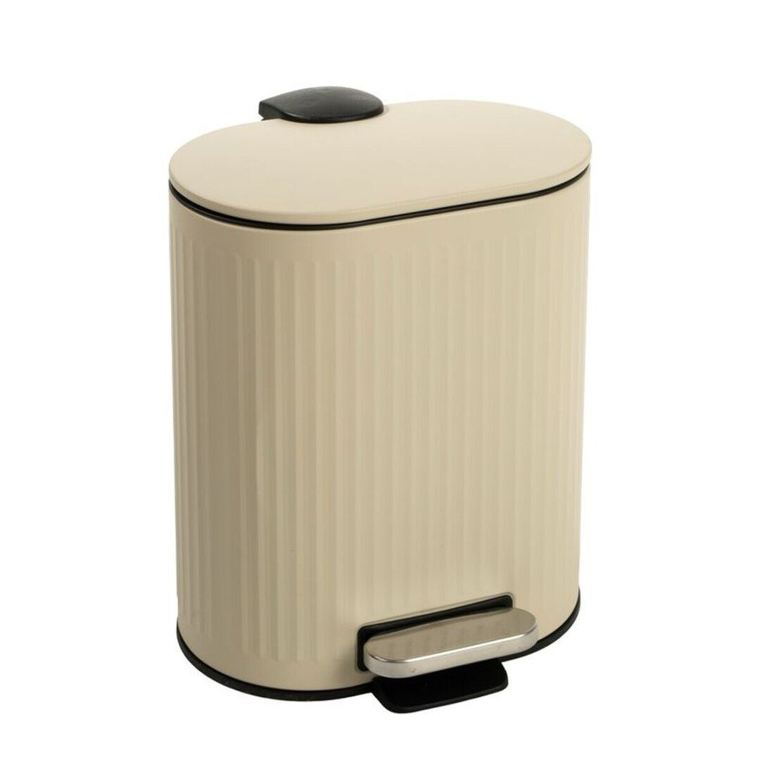 PAPELERA 4L RAYAS BEIGE