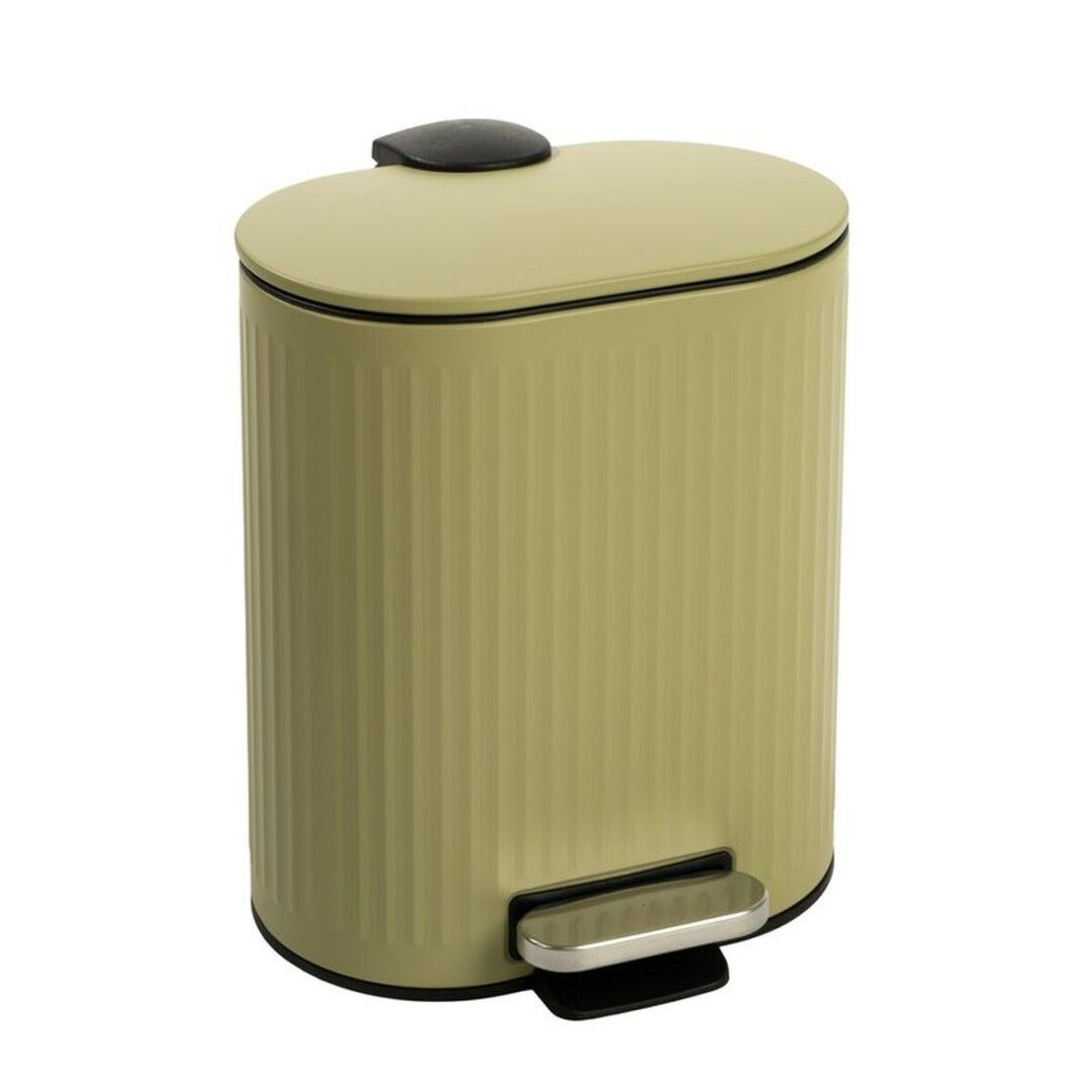 PAPELERA 4L RAYAS VERDE