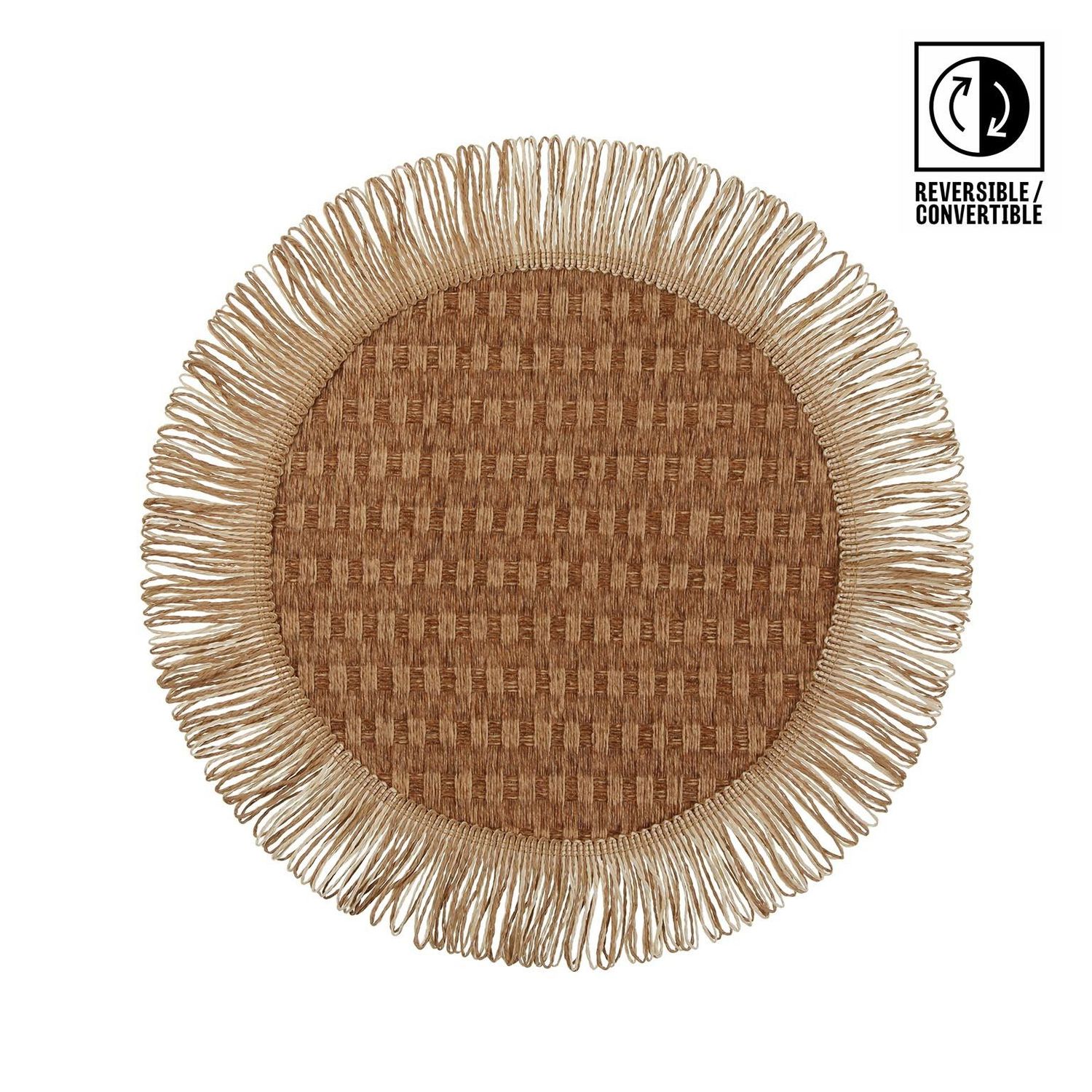 SALVAMANTEL REVERSIBLE MARRON