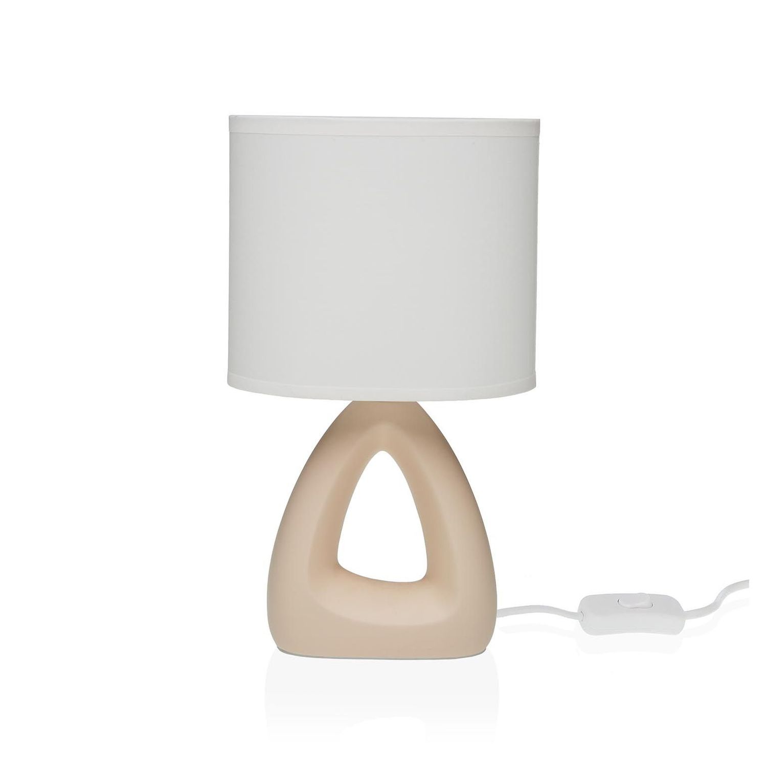 LAMPARA DE MESA NINBA CREMA LAMPARA DE MESA NINBA CREMA