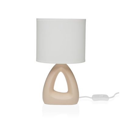LAMPARA DE MESA NINBA CREMA