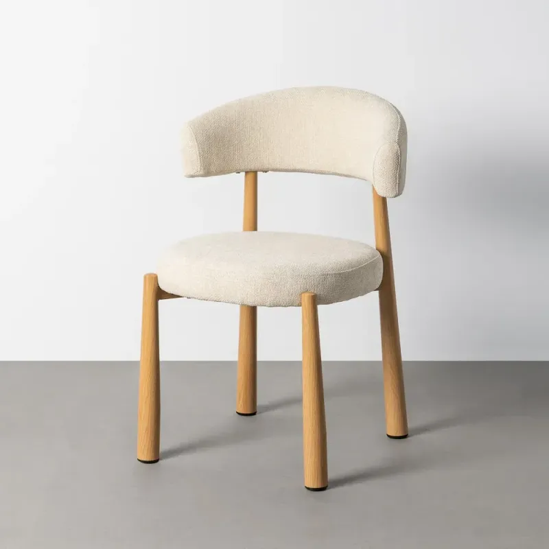 SILLA BLANCA METAL CONTRACT