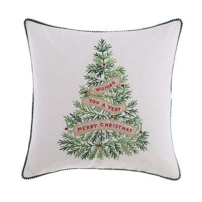 COJIN ARBOL DE NAVIDAD BORDADO COJIN ARBOL DE NAVIDAD BORDADO