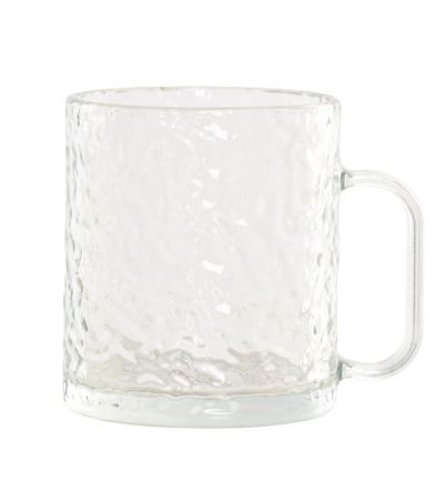 TAZA DE CRISTAL CON RELIEVE IRIDISCENTE 500ML TAZA DE CRISTAL CON RELIEVE IRIDISCENTE 500ML