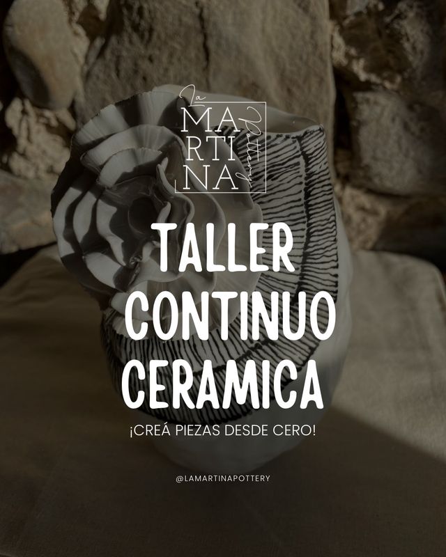 Taller Continuo de Cerámica 70€