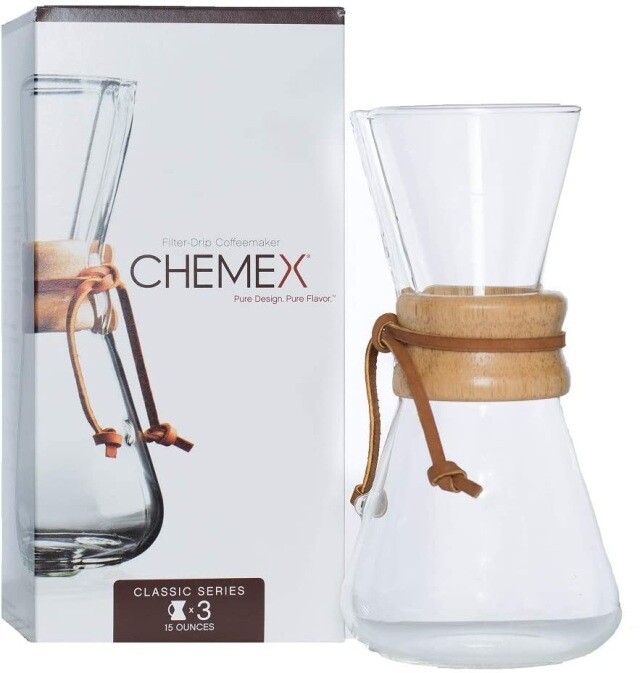 CAFETERA CHEMEX 3 TAZAS