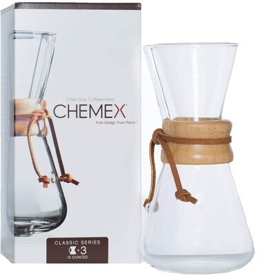 CAFETERA CHEMEX 3 TAZAS
