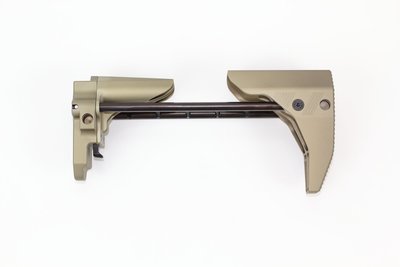 ***discontinued***SCAR PDW Stock Extended Cheek Weld - FDE