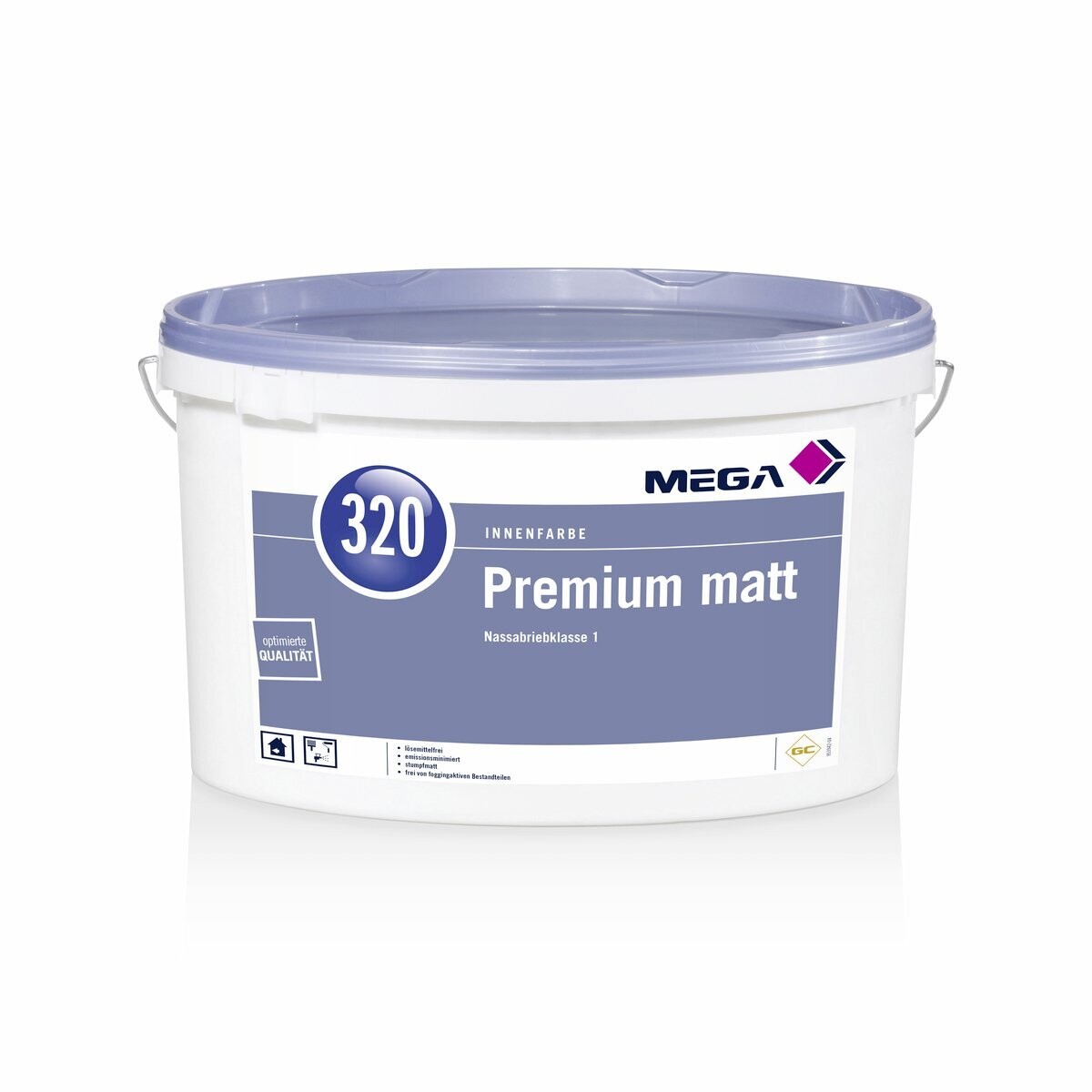 MEGA 320 Premium Matt weiß