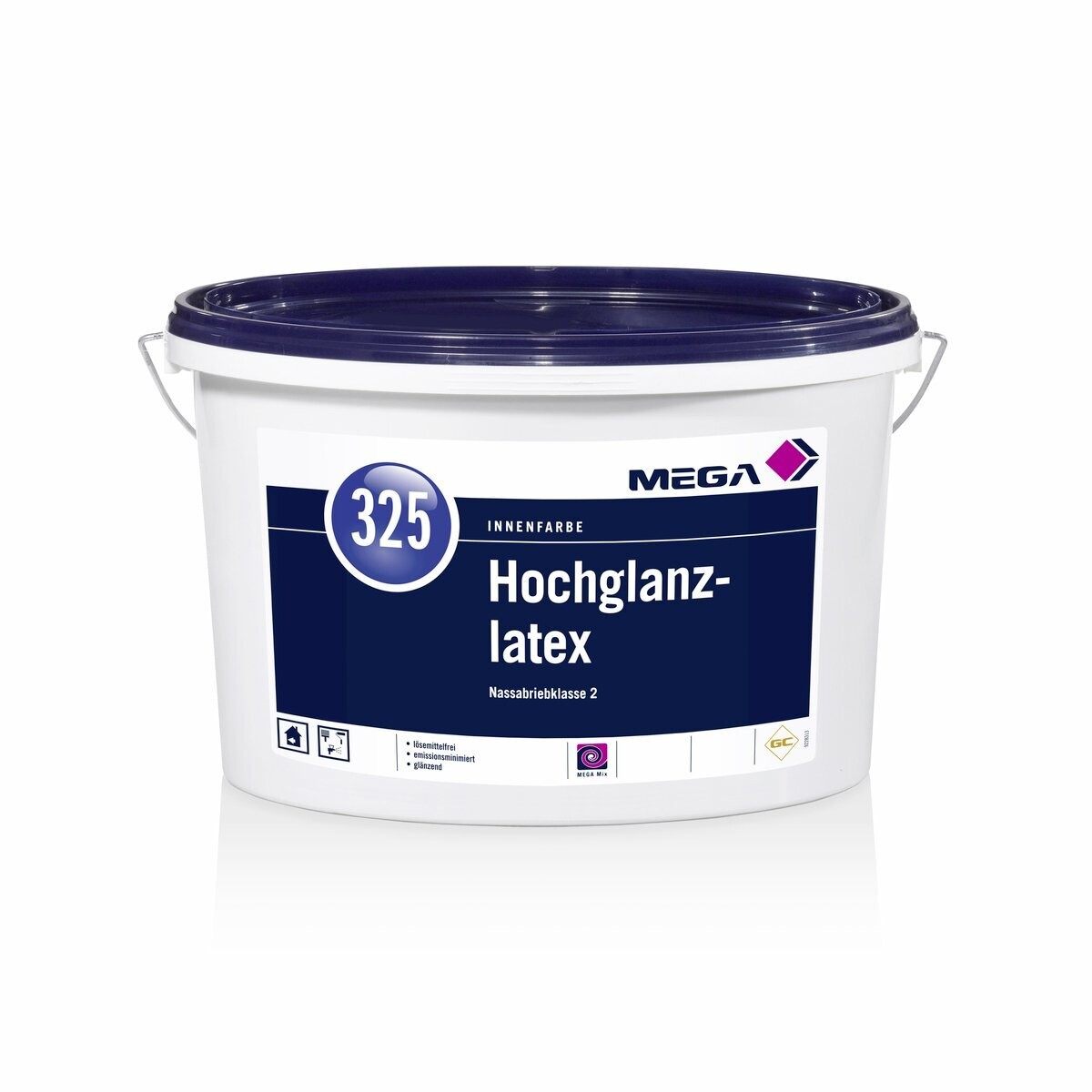 MEGA 325 Hochglanzlatex weiß