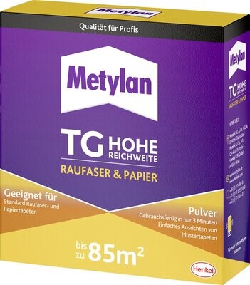Metylan TG Raufaser & Papier Pulver 500,00 g Metylan TG Raufaser & Papier Pulver 500,00 g