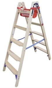Holz Comfort Stufenleiter 2 x 4