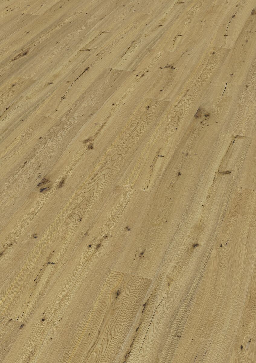 Parkett Basic LHD Eiche 04 gebürstet geölt