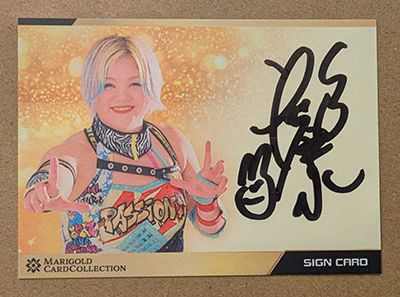 Nanae Takahashi 2025 Marigold Card Collection Autograph