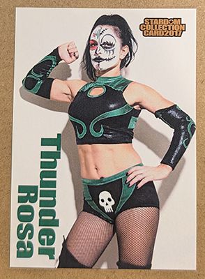 Thunder Rosa 2017 Stardom Collection Card