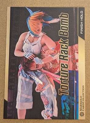 Utami Hayashishita Torture Rack Bomb 2025 Marigold Card Collection Base Card